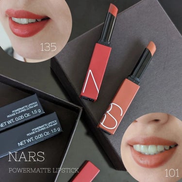 パワーマット リップスティック/NARS/口紅を使ったクチコミ（1枚目）