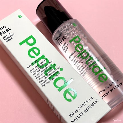 ザファーストペプチドブースティングセラム/ネイチャーリパブリック/ブースター・導入液を使ったクチコミ(6枚目)