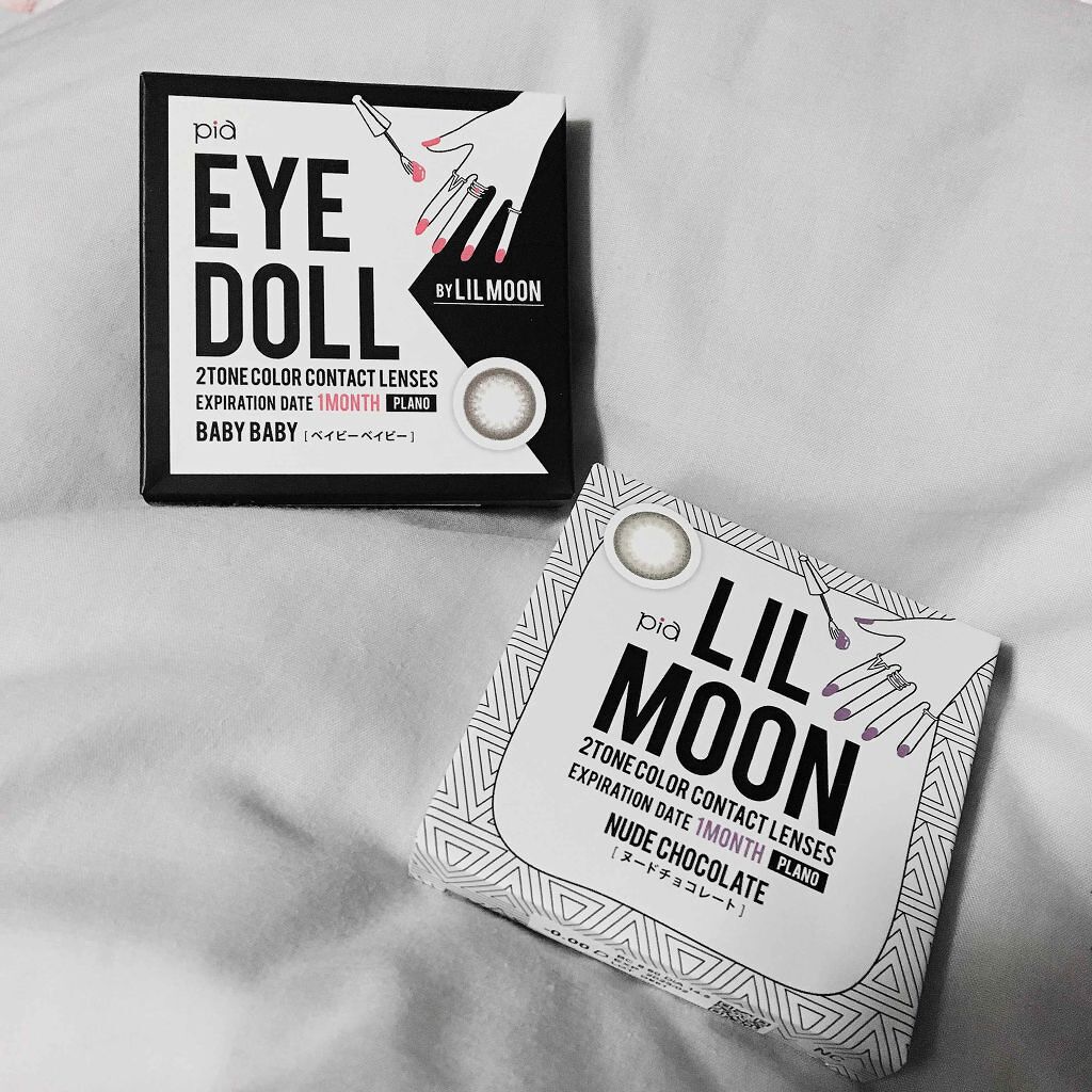 LIL MOON 1month/LILMOON/1ヶ月(1MONTH)カラコンを使ったクチコミ(1枚目)