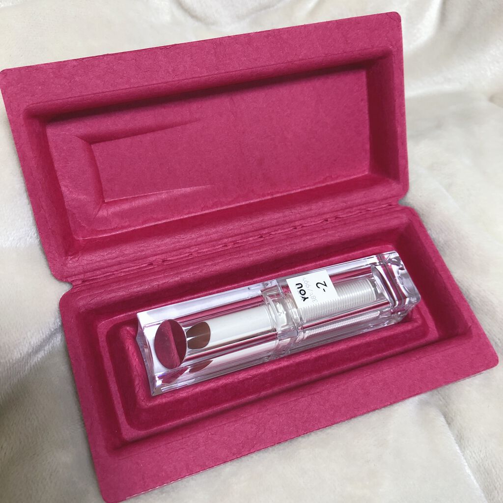 38℃/99℉ LIPSTICK <YOU>/UZU BY FLOWFUSHI/口紅を使ったクチコミ(1枚目)