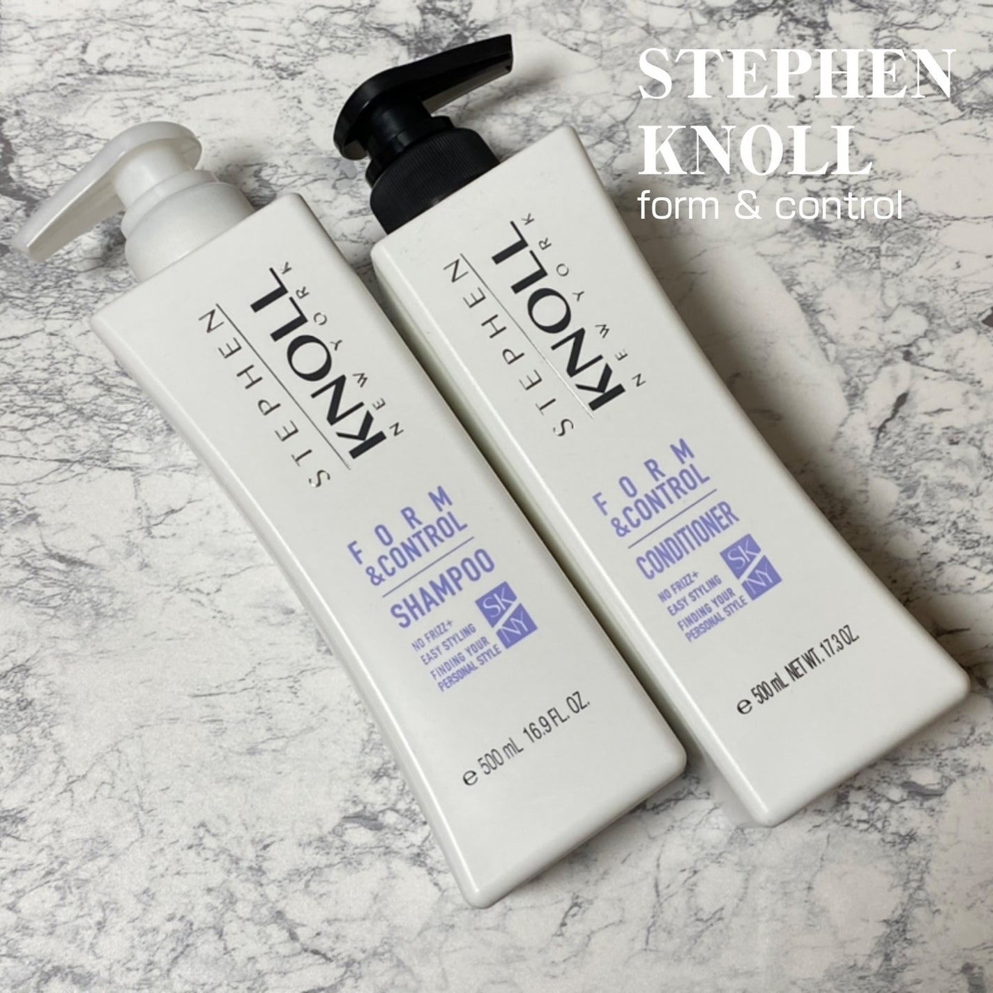 フォルムコントロール シャンプー W/コンディショナー W/スティーブンノル ニューヨーク/市販シャンプーを使ったクチコミ(1枚目)