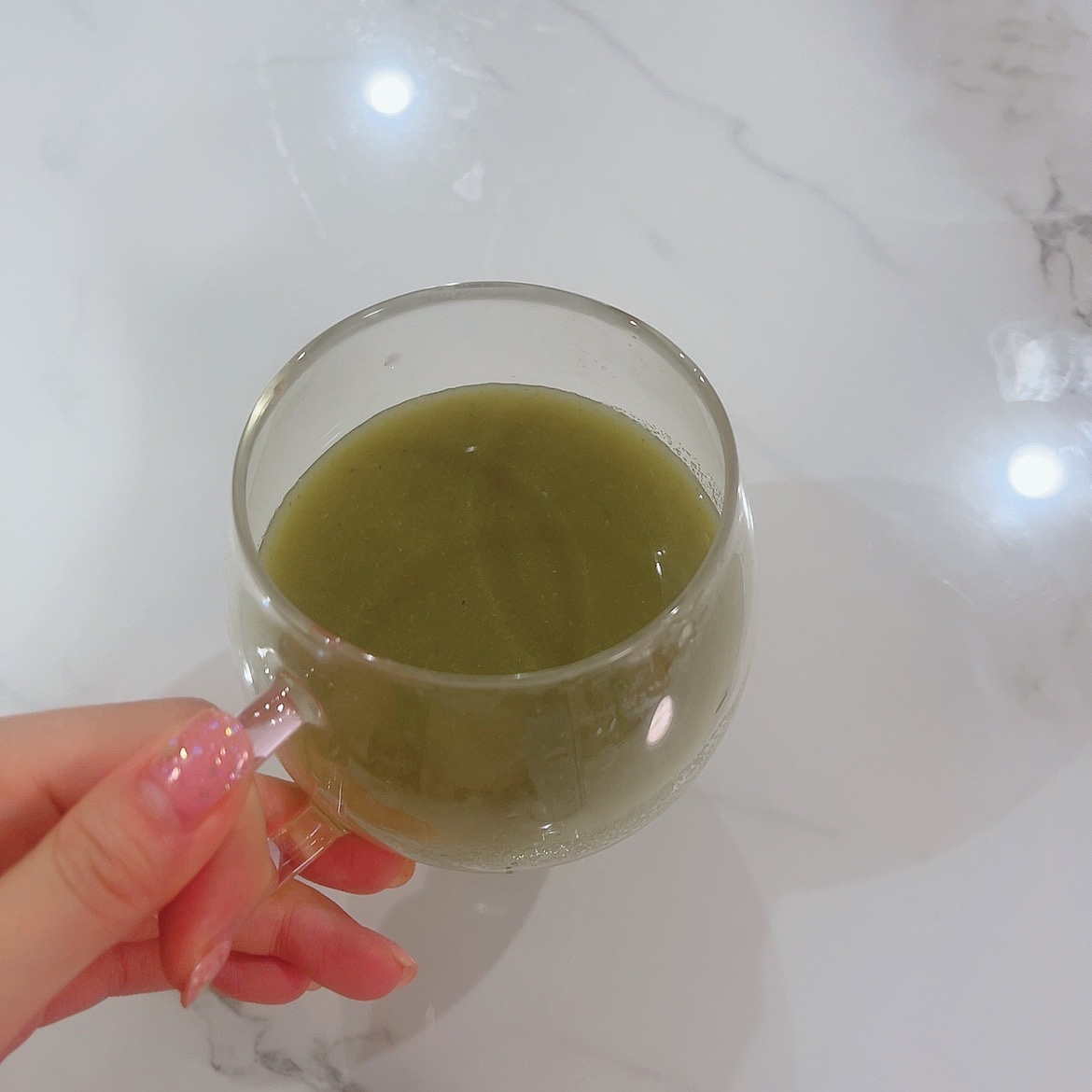 緑でサラナ/サンスター/青汁を使ったクチコミ（2枚目）