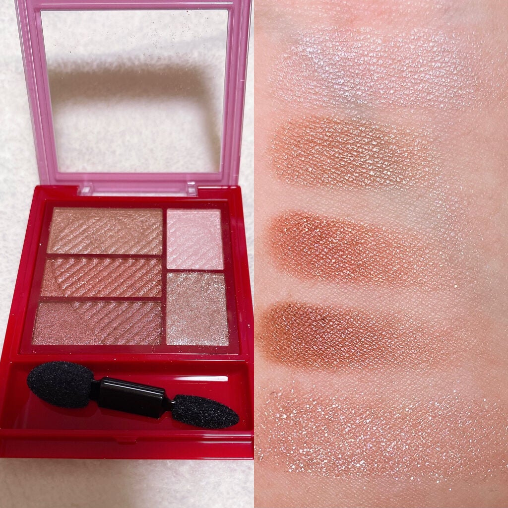 トリプルレシピアイズ/インテグレート/アイシャドウパレットを使ったクチコミ(4枚目)