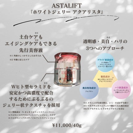 アスタリフト ホワイト ジェリー アクアリスタ/アスタリフト/美容液を使ったクチコミ(2枚目)