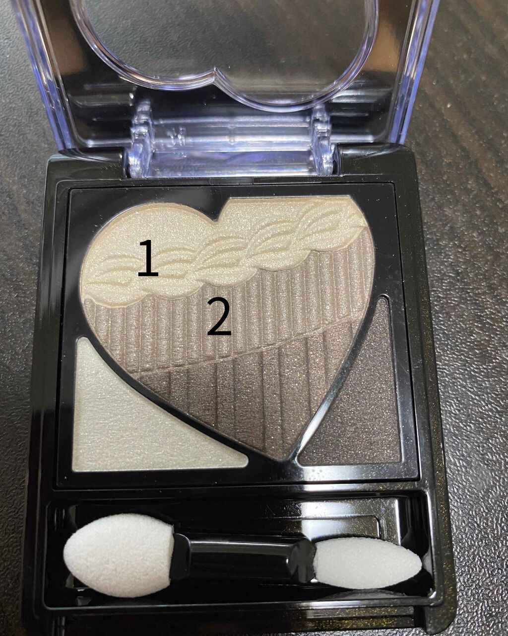 ヌーディーグラデアイズ GY855/インテグレート/アイシャドウパレットを使ったクチコミ（2枚目）