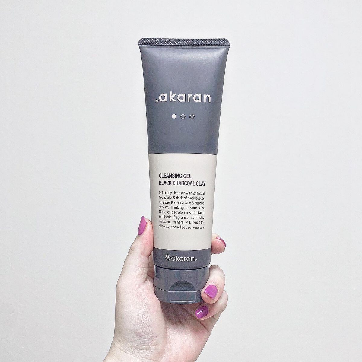 ブラックジェルクレンジング/.akaran/クレンジングジェルを使ったクチコミ（1枚目）