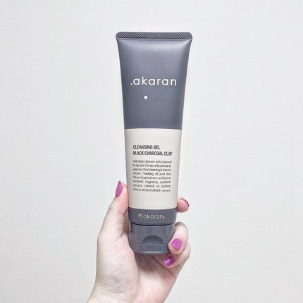 ブラックジェルクレンジング/.akaran/クレンジングジェルを使ったクチコミ(1枚目)