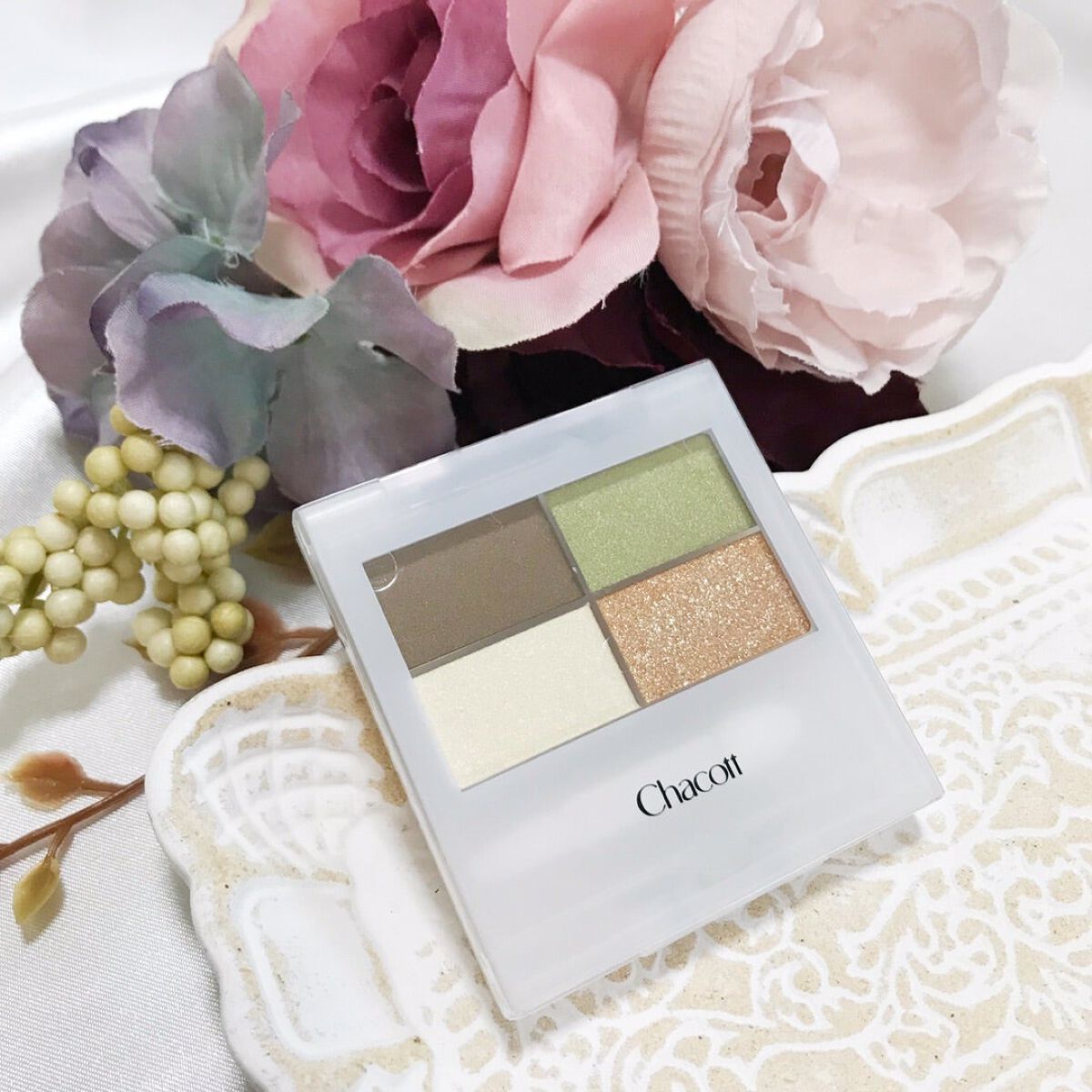 フェイスカラーパレット/チャコット・コスメティクス/アイシャドウパレットを使ったクチコミ(1枚目)