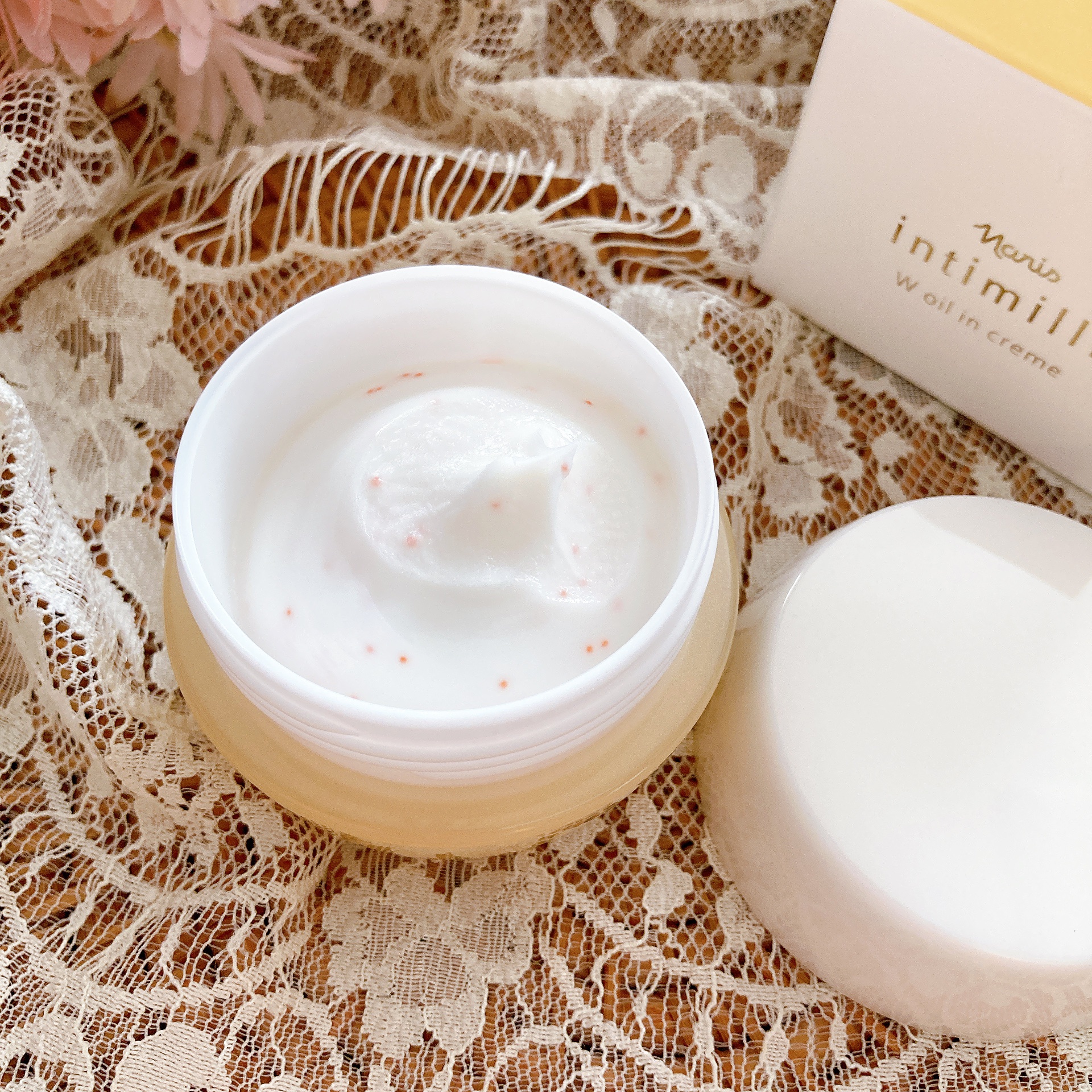 アンティミリ Wオイルイン クリーム/ナリス化粧品/フェイスクリームを使ったクチコミ（2枚目）