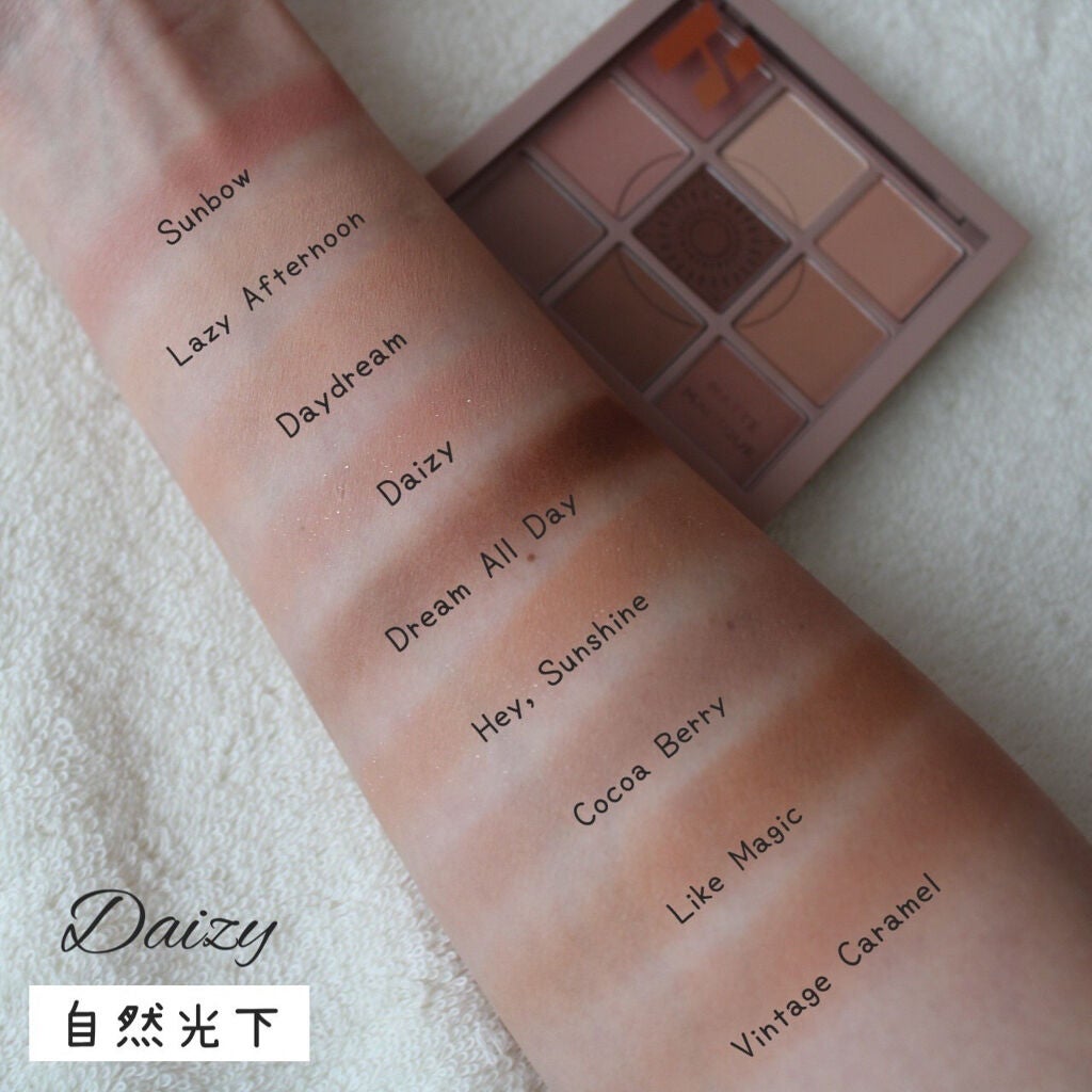 マイフェイブムードアイパレット 9カラー/HOLIKA HOLIKA/アイシャドウパレットを使ったクチコミ(3枚目)