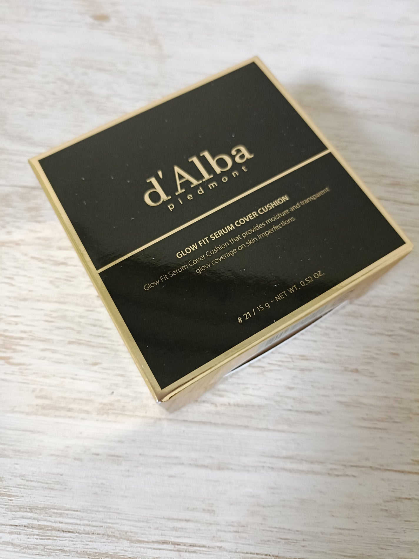 グロウフィットセラムカバークッション/ダルバ/クッションファンデーションを使ったクチコミ(1枚目)