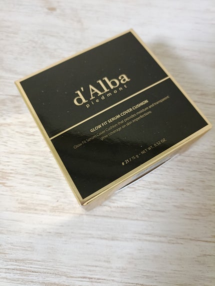 グロウフィットセラムカバークッション/ダルバ/クッションファンデーションを使ったクチコミ(1枚目)