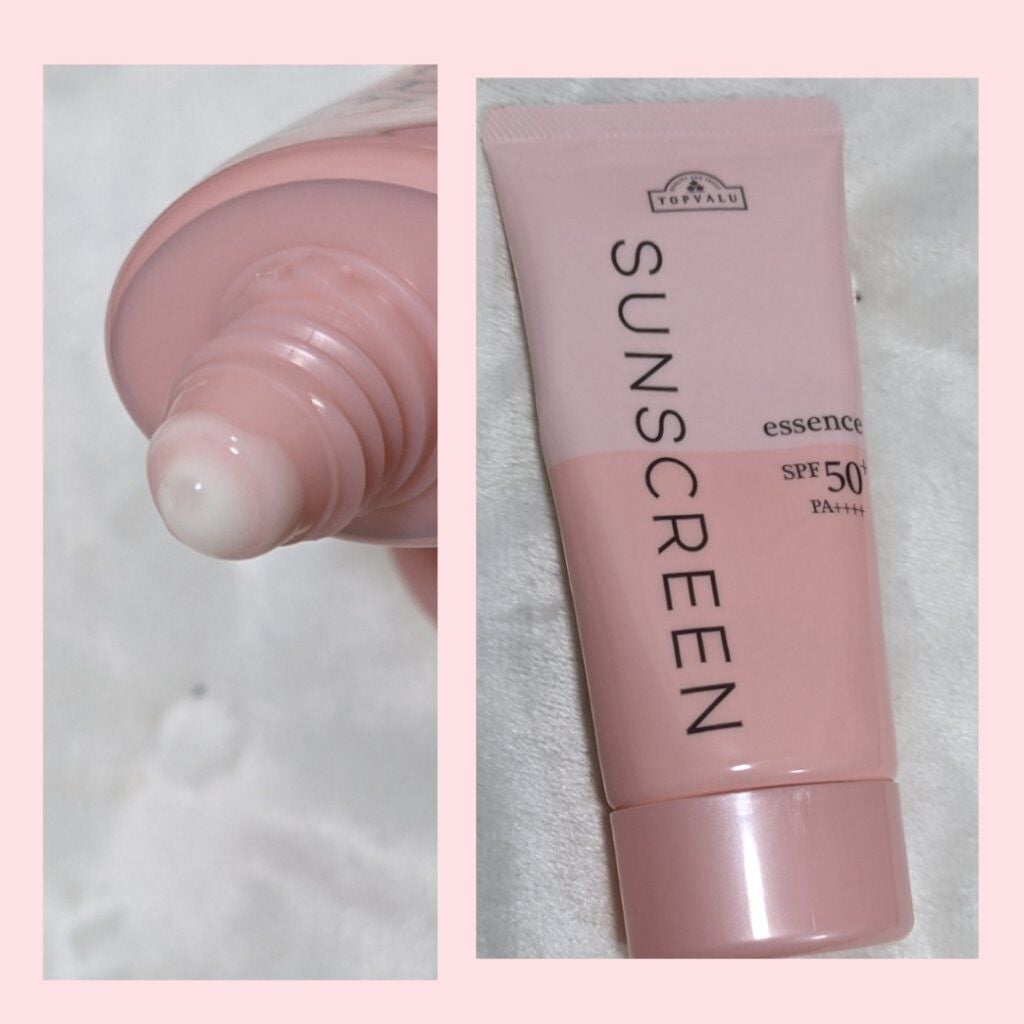 日焼け止めエッセンス ツヤ美肌/トップバリュ/日焼け止め・UVケアを使ったクチコミ(2枚目)
