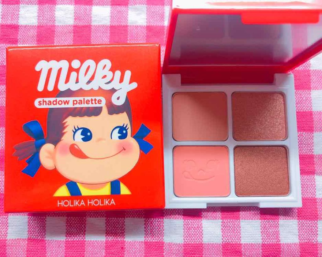 スイートペコエディション アイシャドウパレット/HOLIKA HOLIKA/アイシャドウパレットを使ったクチコミ(2枚目)