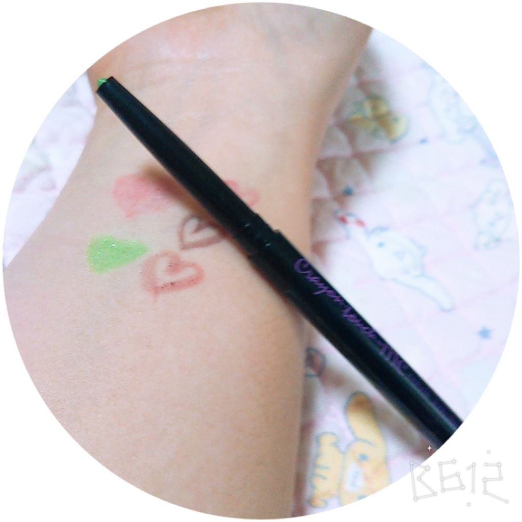 カラーアイライナー/キャンドゥ/ペンシルアイライナーを使ったクチコミ（1枚目）