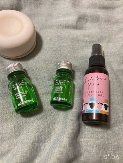 ブレンドエッセンシャルオイル・おやすみ/無印良品/アロマオイルを使ったクチコミ(2枚目)