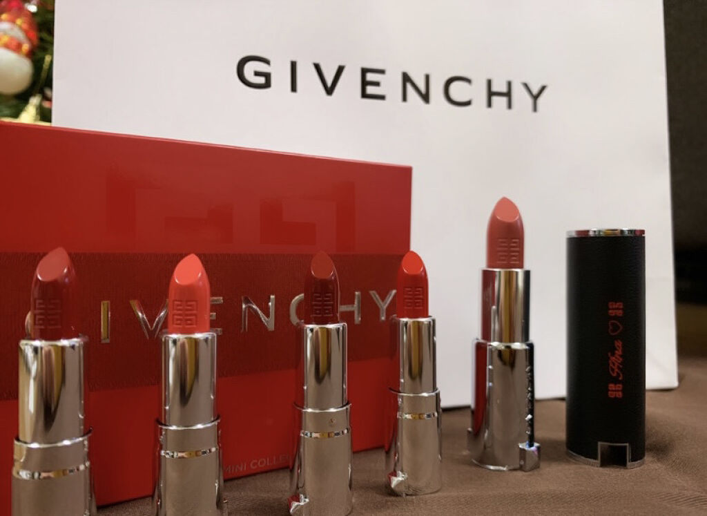 ルージュ・ジバンシイ No.306 カーマイン・エスカルパン/GIVENCHY/ハイライト・シェーディングを使ったクチコミ（1枚目）