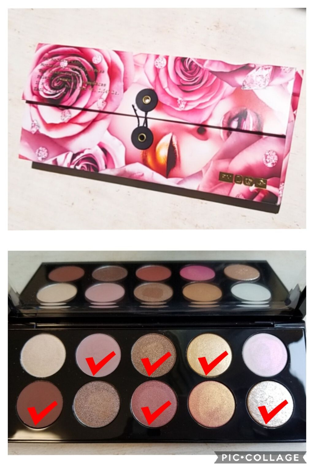 Mother Ship VII Divine Rose /PAT McGRATH LABS/アイシャドウパレットを使ったクチコミ(2枚目)