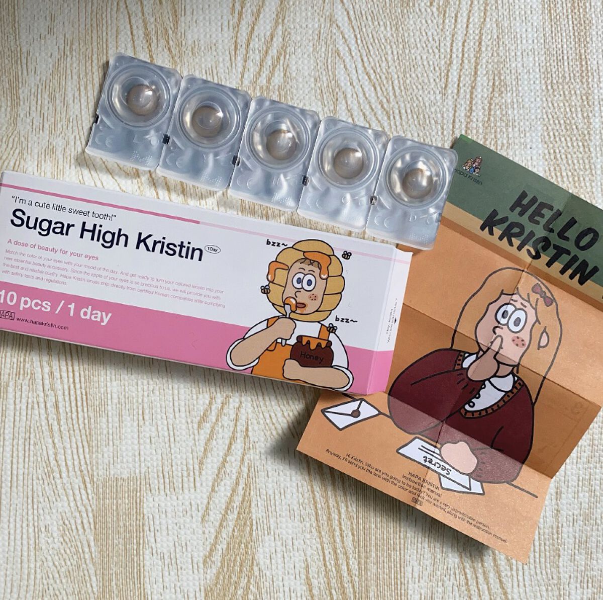 Suger High Kristin/Hapa kristin/カラーコンタクトレンズを使ったクチコミ（1枚目）