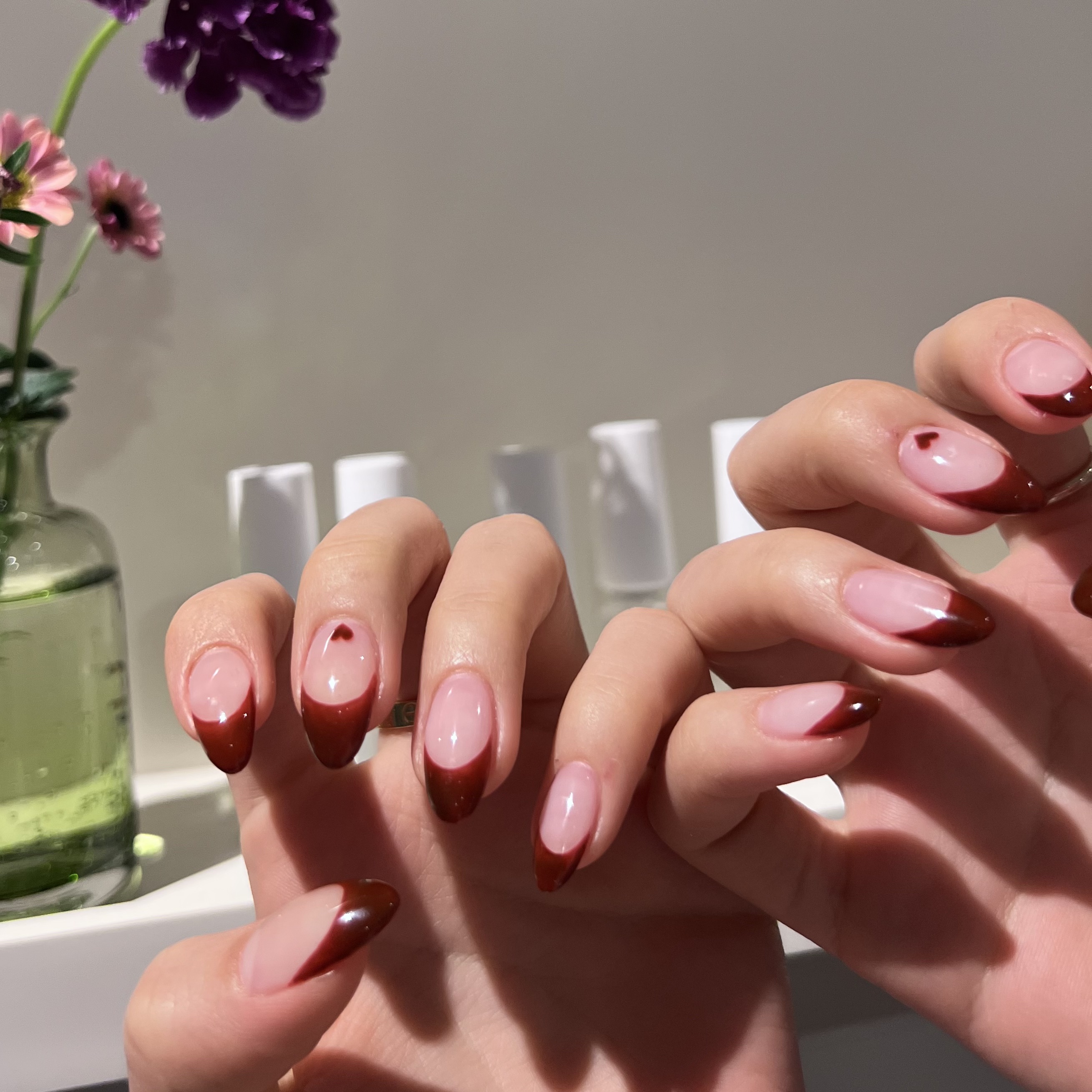 #お洒落ネイル,#トレンドネイル,#海外ネイル,#トレンドネイル,#秋ネイル,#マグネットネイル,#ハロウィンネイルのネイルデザイン