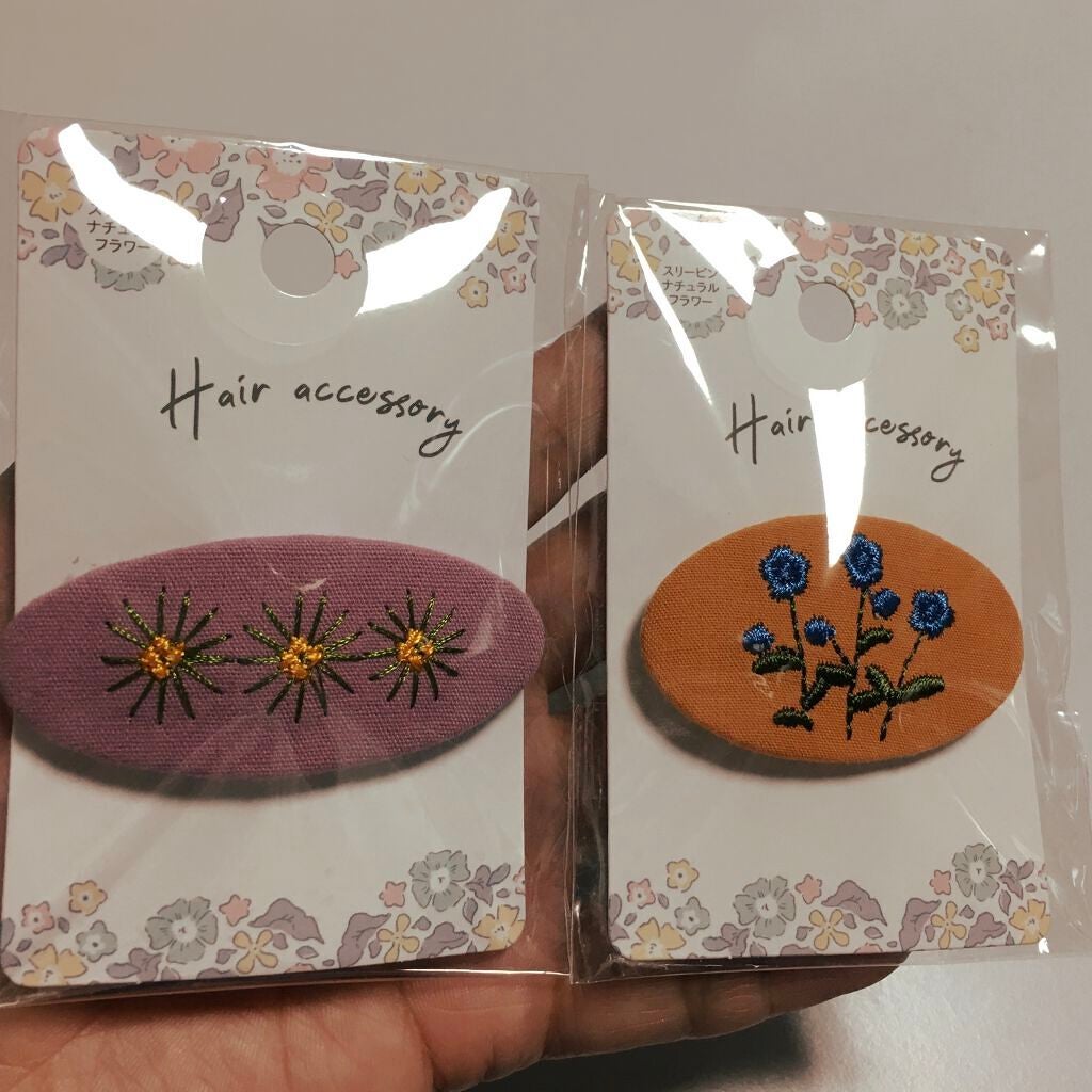 ヘアアクセサリー/セリア/ヘアアクセサリーを使ったクチコミ(2枚目)