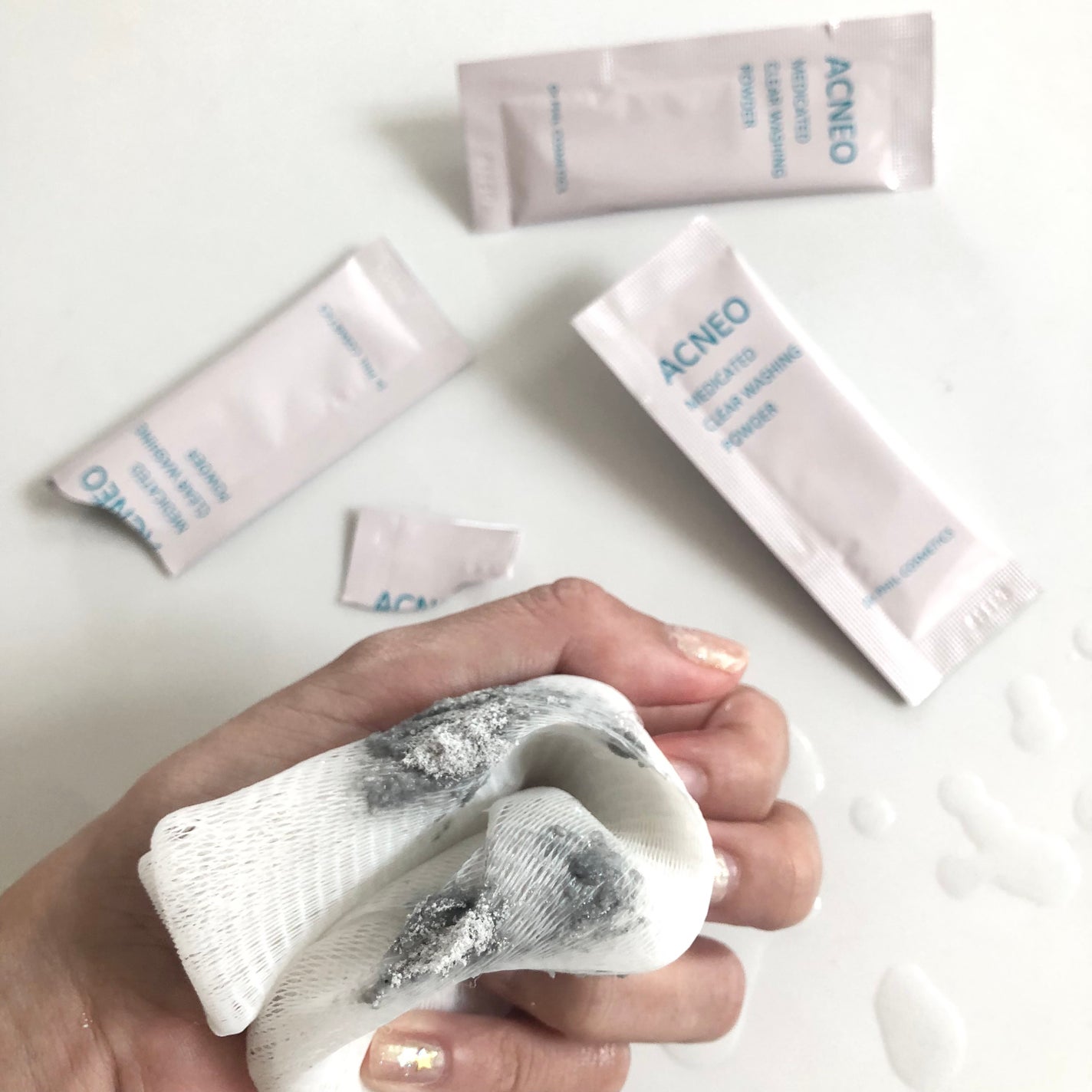 アクネオ 薬用 クリアウォッシング パウダー/フォルミュール/洗顔パウダーを使ったクチコミ(3枚目)