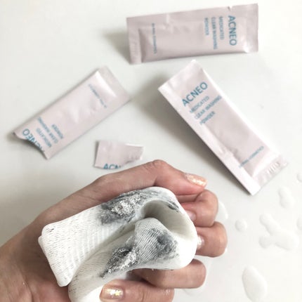 アクネオ 薬用 クリアウォッシング パウダー/フォルミュール/洗顔パウダーを使ったクチコミ(3枚目)