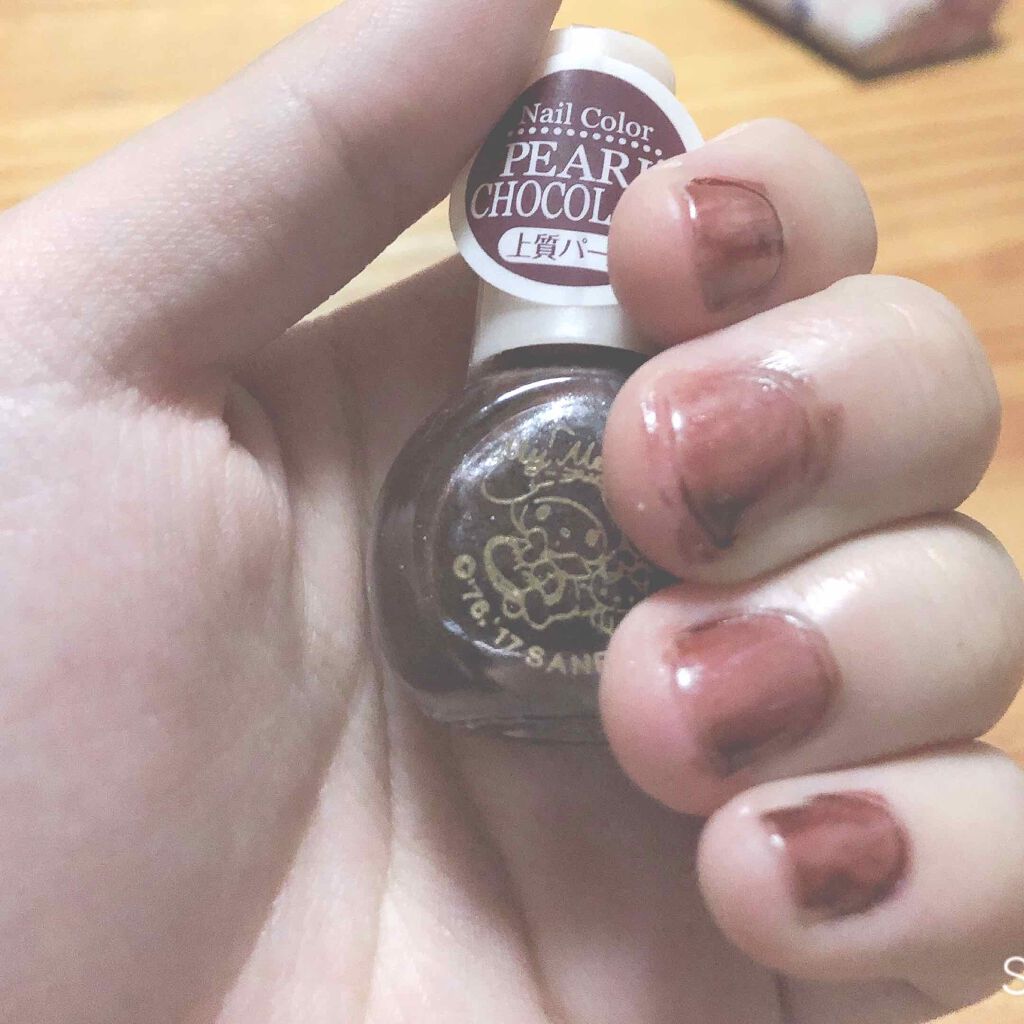 キキララ ネイル/DAISO/マニキュアを使ったクチコミ（1枚目）