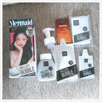 Hello Bubble Foam Color/miseenscene/ヘアカラーを使ったクチコミ(2枚目)