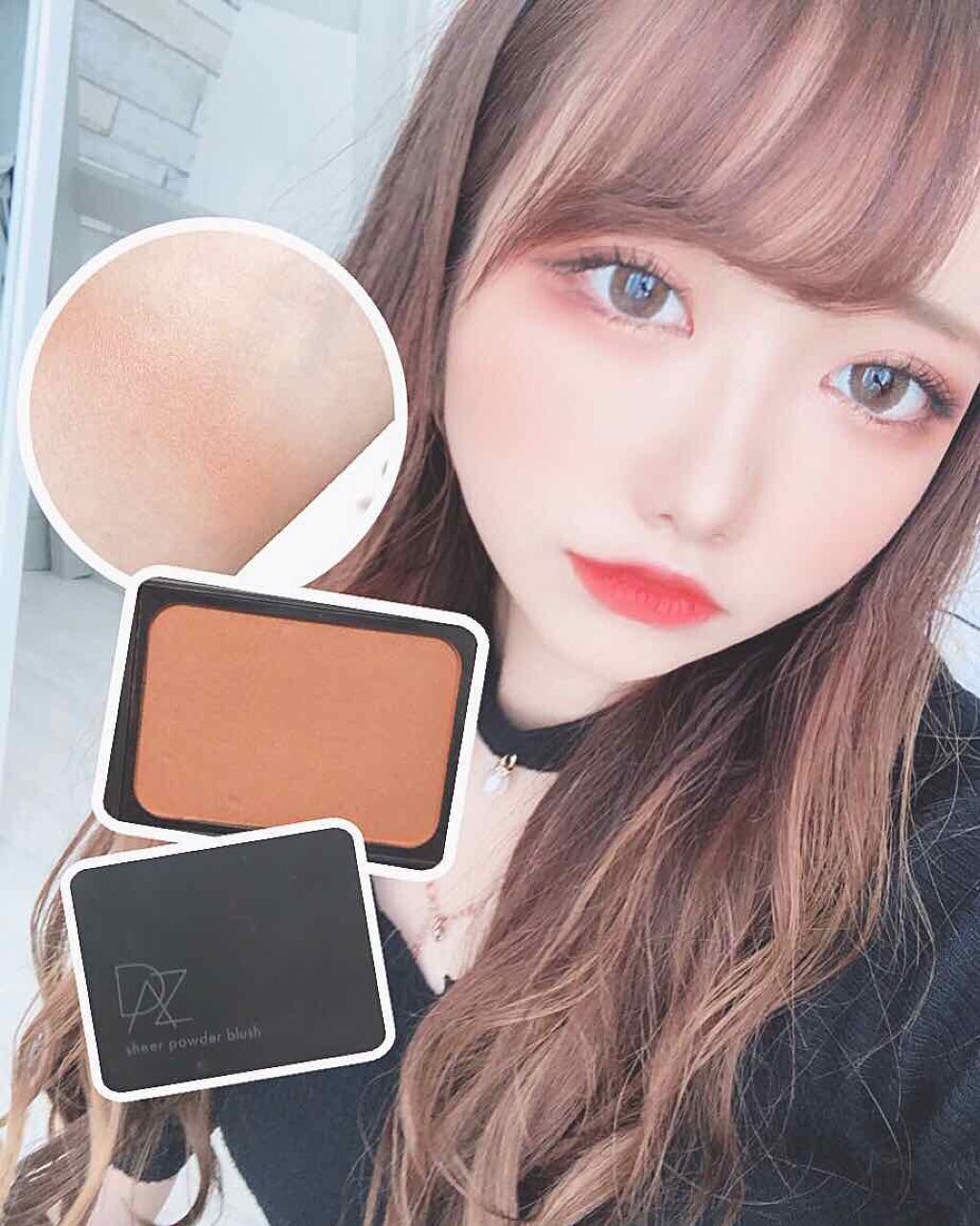シアーパウダーブラッシュ/DAZZSHOP/パウダーチークを使ったクチコミ（2枚目）