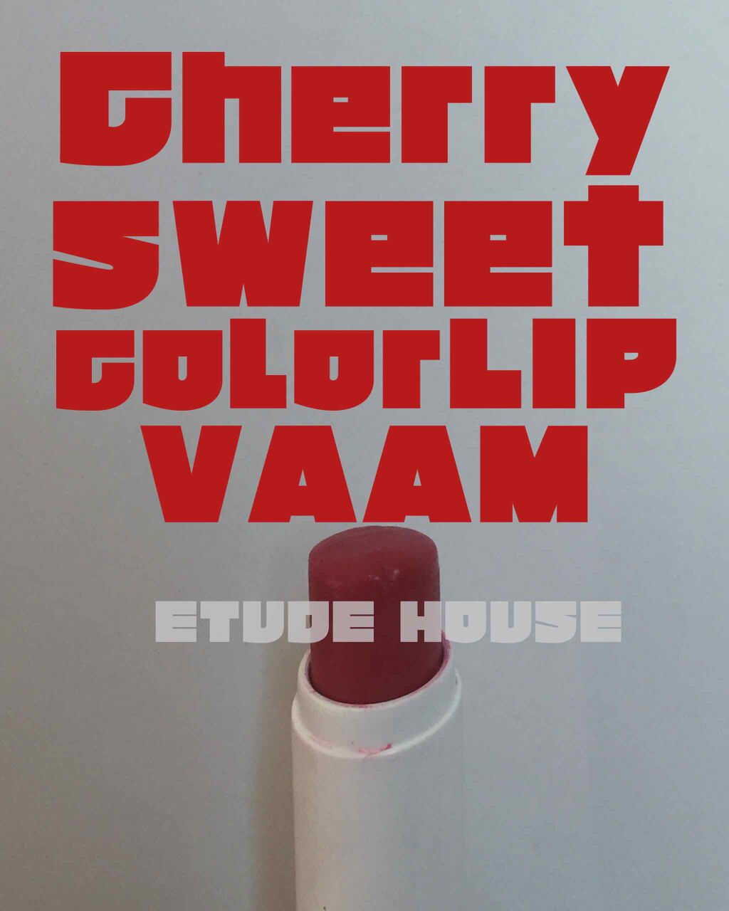 チェリースイート カラーリップバーム/ETUDE/口紅を使ったクチコミ（1枚目）