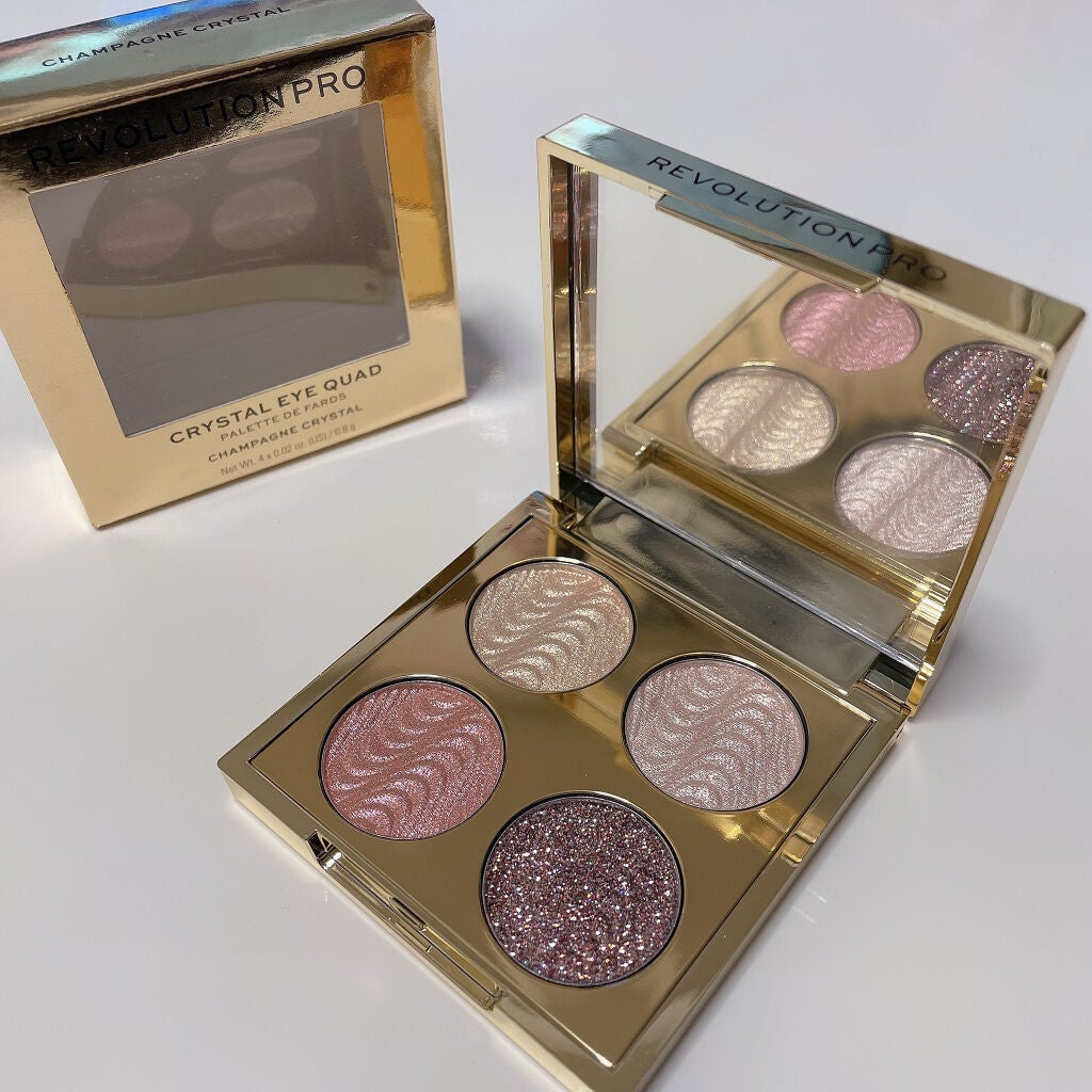 Diamonds & Pearls Eyeshadow Palette/REVOLUTION PRO/アイシャドウパレットを使ったクチコミ(1枚目)
