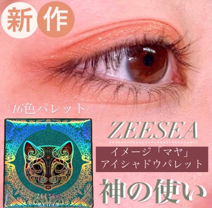 イメージ「マヤ」 アイシャドウパレット/ZEESEA/アイシャドウパレットを使ったクチコミ(1枚目)
