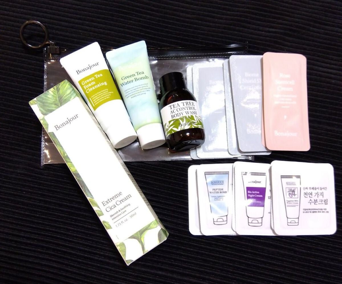 グリーンティーウォーターボム/Bonajour/フェイスクリームを使ったクチコミ(1枚目)