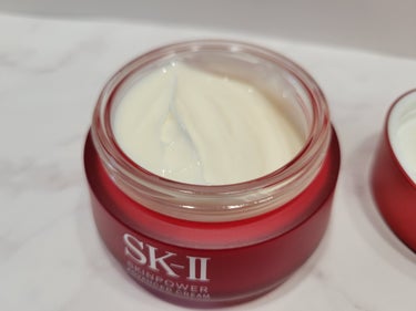 SK-II スキンパワー アドバンスト クリームのクチコミ「SK-II スキンパワー アドバンスト クリームを使用しました。

エイジングサインの火種*を.....」（2枚目）