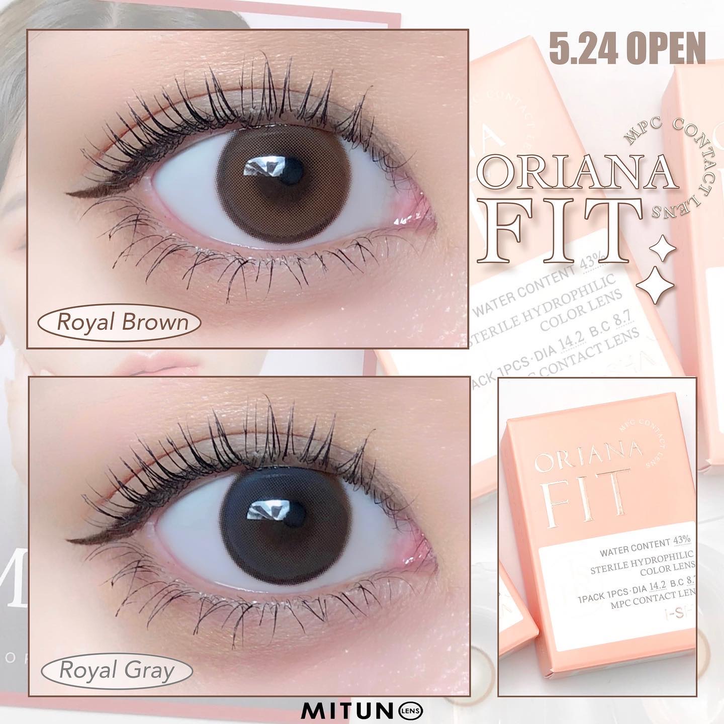 i-sha/蜜のレンズ/カラーコンタクトレンズを使ったクチコミ（1枚目）