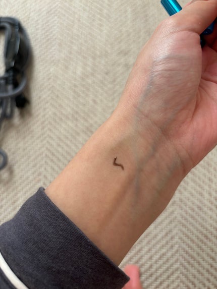 「密着アイライナー」極細クリームペンシル/デジャヴュ/ペンシルアイライナーを使ったクチコミ(3枚目)