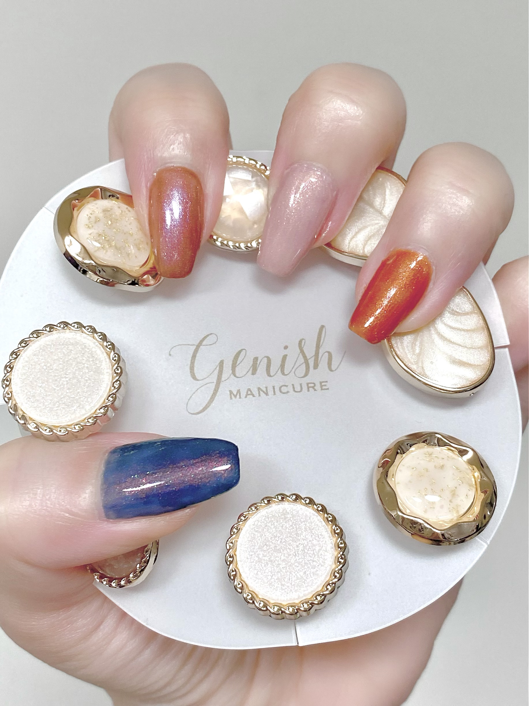 ジーニッシュ No.134 シレナ/ジーニッシュマニキュア/マニキュアを使ったクチコミ（1枚目）