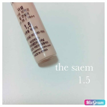 カバーパーフェクション チップコンシーラー/the SAEM/リキッドコンシーラーを使ったクチコミ（1枚目）