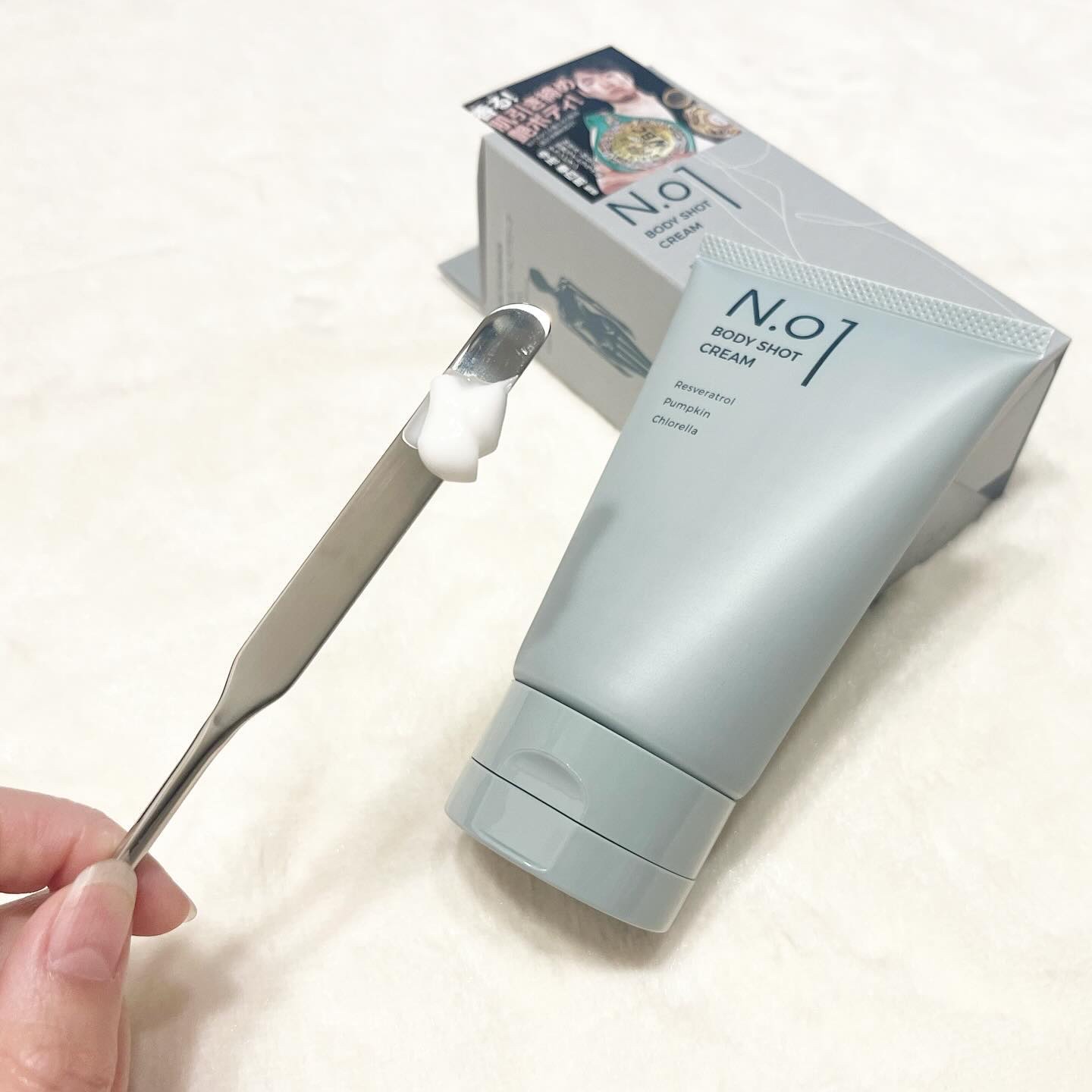 N.01 BODY SHOT CREAM/コジット/ボディクリームを使ったクチコミ（2枚目）