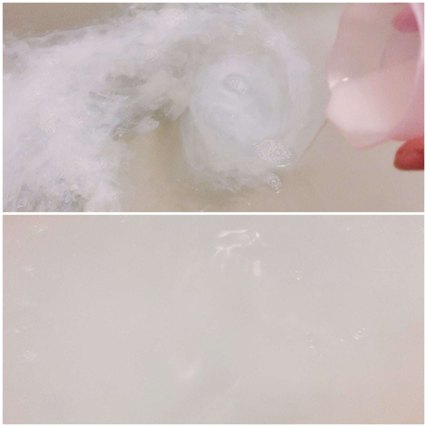 角層まで浸透する うるおいバスミルク ほのかでパウダリーな香り/ビオレu/保湿系入浴剤を使ったクチコミ(4枚目)