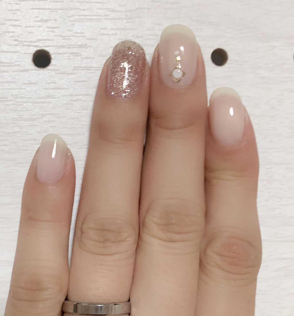 AC クイックドライベース＆ハードナー/AC MAKEUP/ネイルベースコートを使ったクチコミ（3枚目）