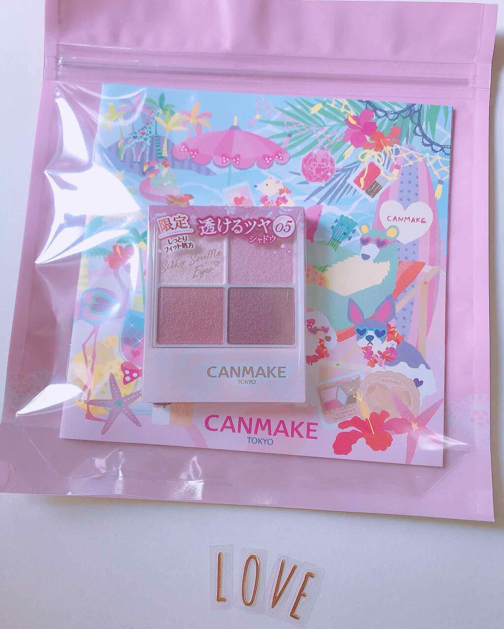 シルキースフレアイズ/キャンメイク/アイシャドウパレットを使ったクチコミ（2枚目）