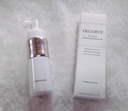 フィトチューン ホワイトニング ソフナー ER(よりしっとりタイプ)/DECORTÉ/乳液を使ったクチコミ(1枚目)