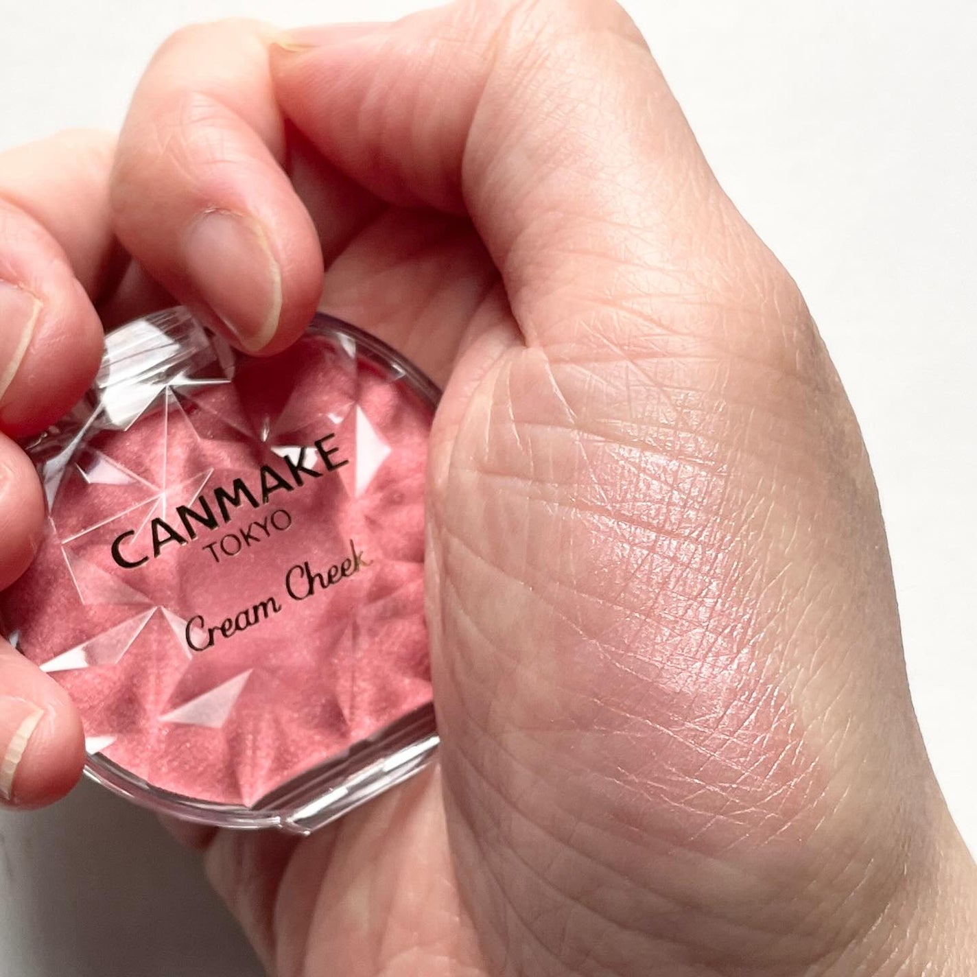 クリームチーク(パールタイプ)/キャンメイク/ジェル・クリームチークを使ったクチコミ(3枚目)
