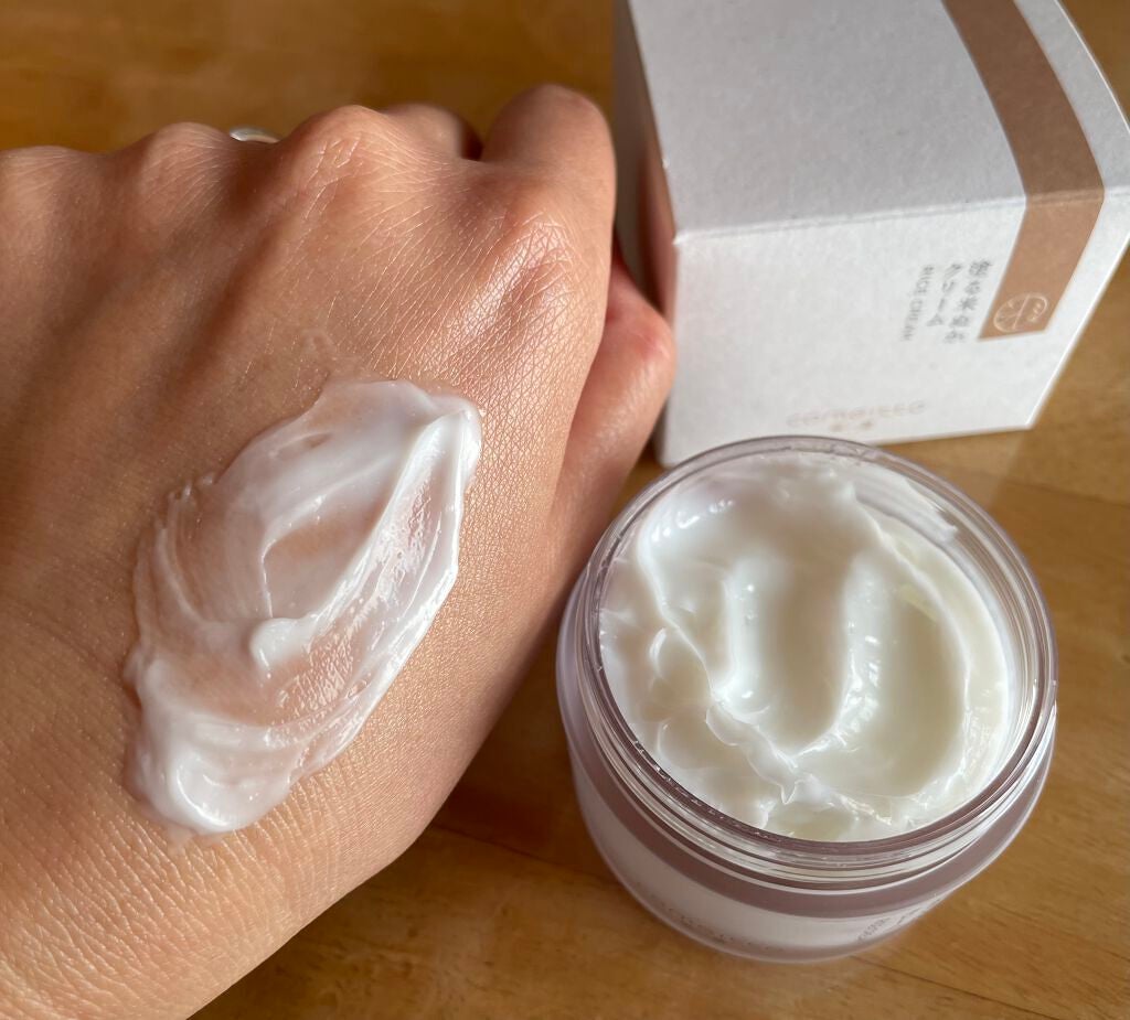 塗る米ぬかクリーム/米一途/フェイスクリームを使ったクチコミ(3枚目)