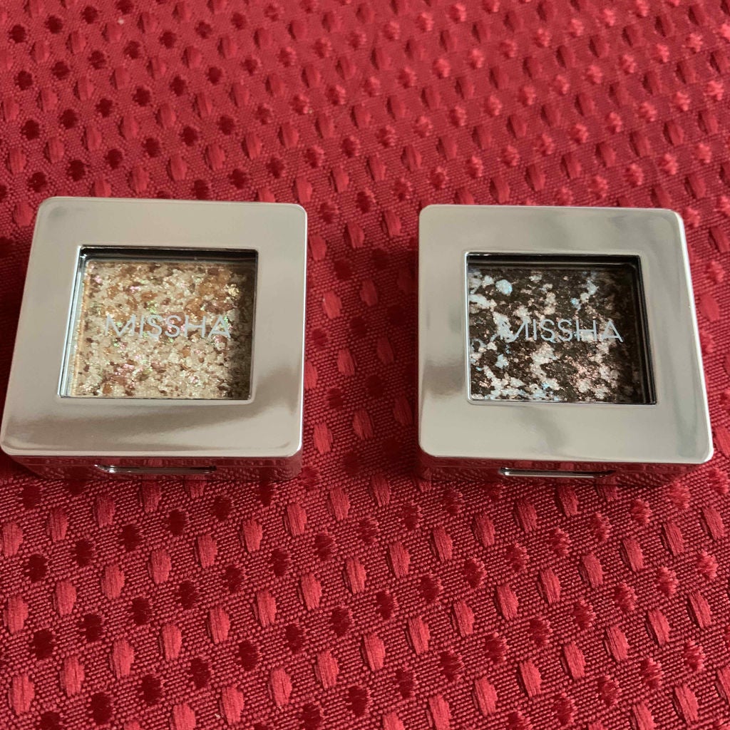 グリッタープリズム シャドウ/MISSHA/グリッターを使ったクチコミ(1枚目)