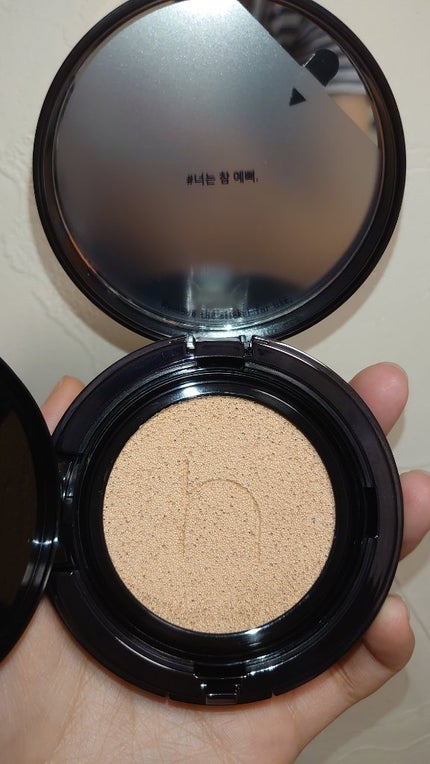 ヴィーガンアクアゼロフィットクッション/HAMEL/クッションファンデーションを使ったクチコミ(6枚目)