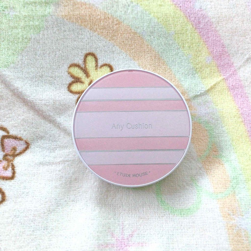 エニークッション オールデイパーフェクト/ETUDE/クッションファンデーションを使ったクチコミ(2枚目)