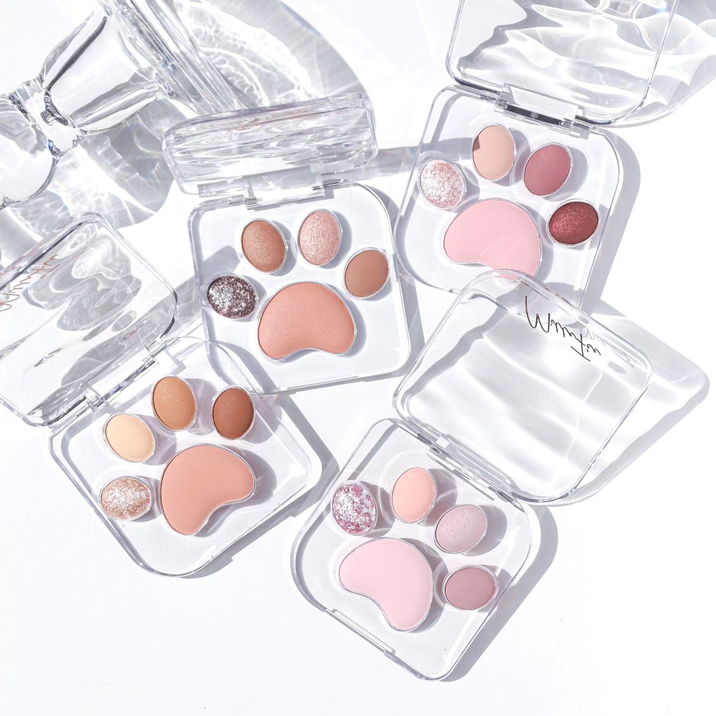 ミャオパウズアイシャドウパレット/MilleFée/アイシャドウパレットを使ったクチコミ（2枚目）